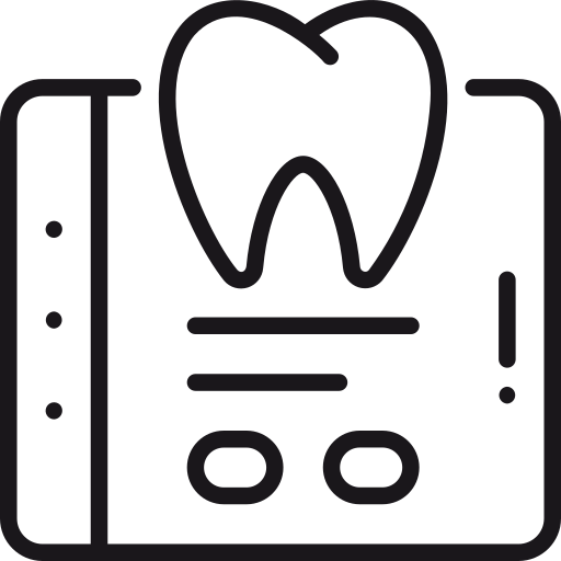 Dentist Dental Mobile Contact Icon Free Nobackground Png Icon Download (black)