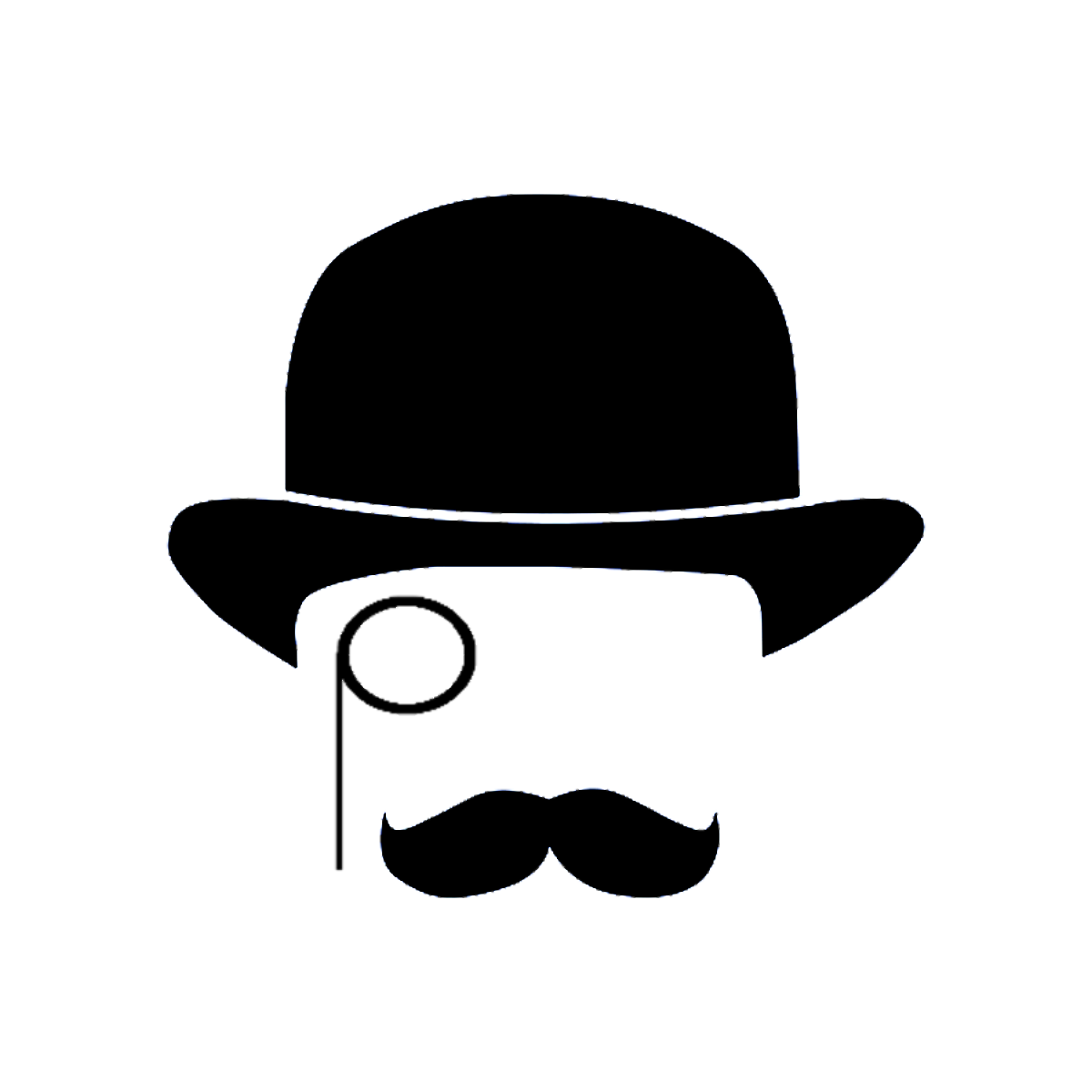 Gentleman Png Transparent Image (black)