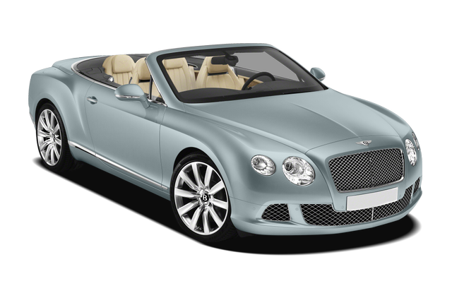 Bentley Continental Gt Convertible Png Image (white, black, gray, silver)