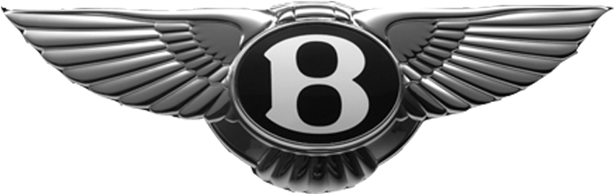 Bentley Logo Png (black, gray, indigo)