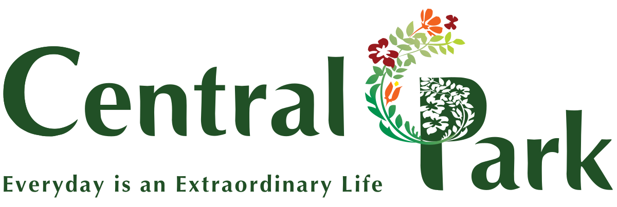 Central Park Logo Png (black, green)