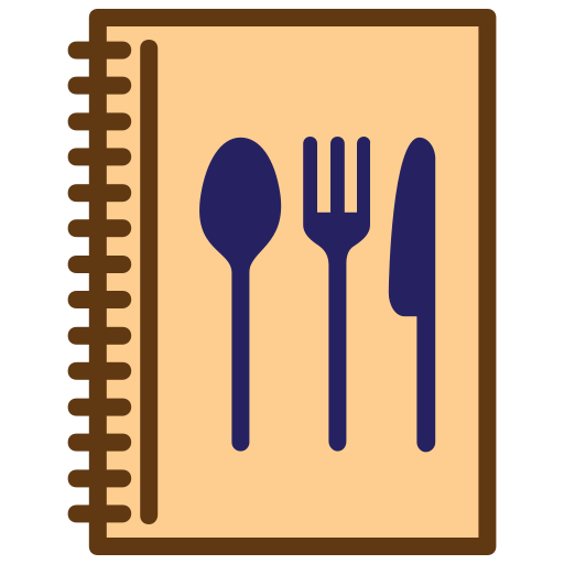 Menu Book Food Drink Icon Free Nobackground Png Icon Download (olive, navy, maroon, black, pink)