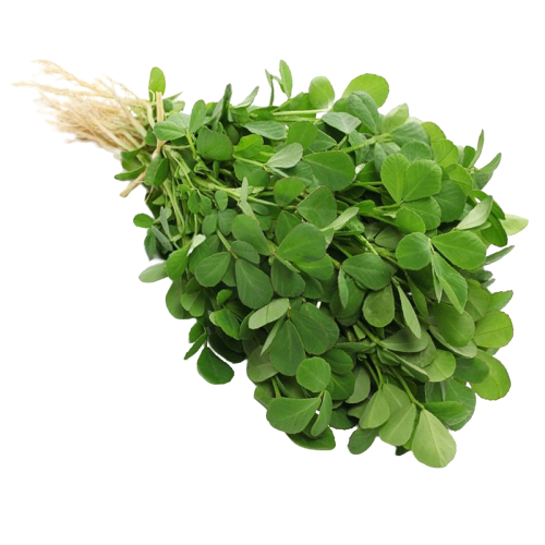 Fenugreek Leaf Png Photo (black)