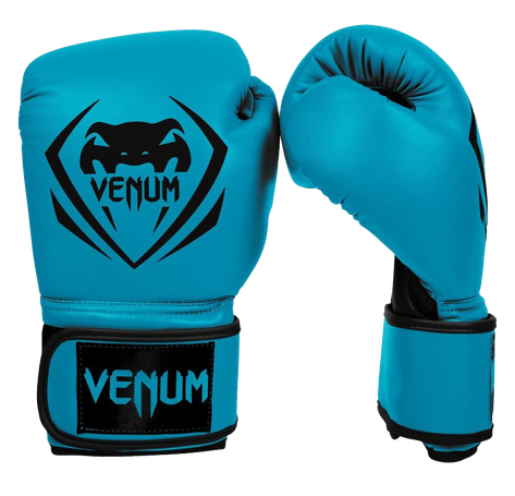 Venum Boxing Gloves Png Photos (black, teal)