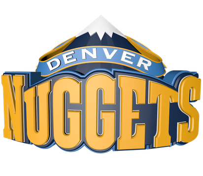 Denver Nuggets Png File (navy, orange, white, black, salmon)