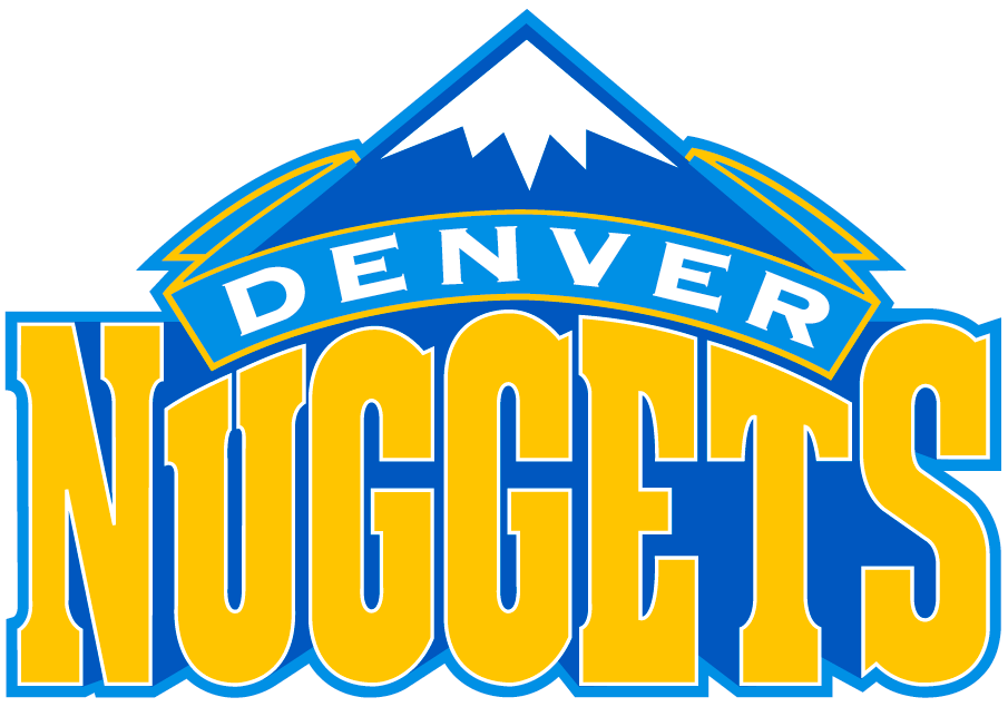 Denver Nuggets Png Image (gold, black, teal, white)