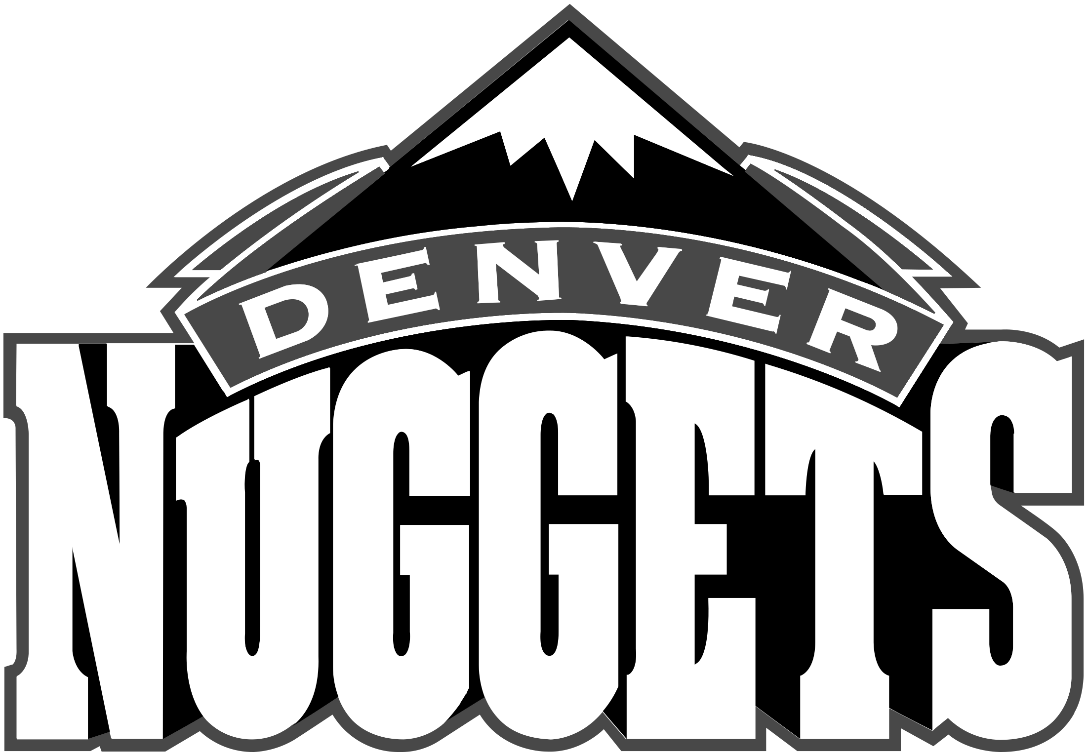 Denver Nuggets Png Picture (indigo, gray, white, black, lavender)