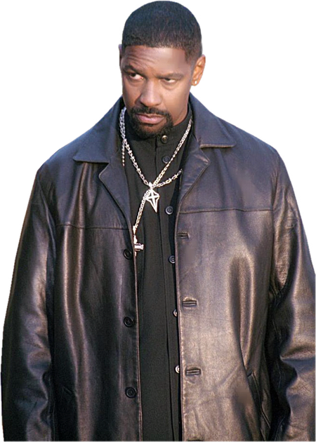 Denzel Washington Png Hd (black, indigo)