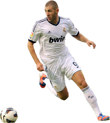 Benzema Png File (white, black)