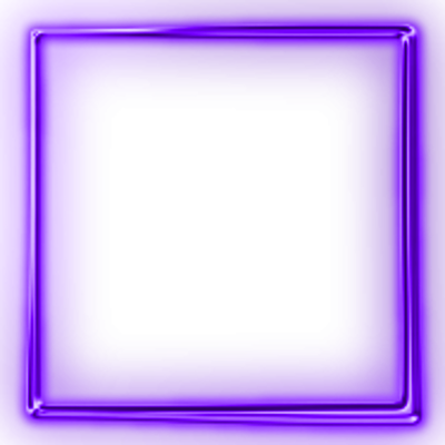 Neon Frame Png Isolated Hd (indigo, black)