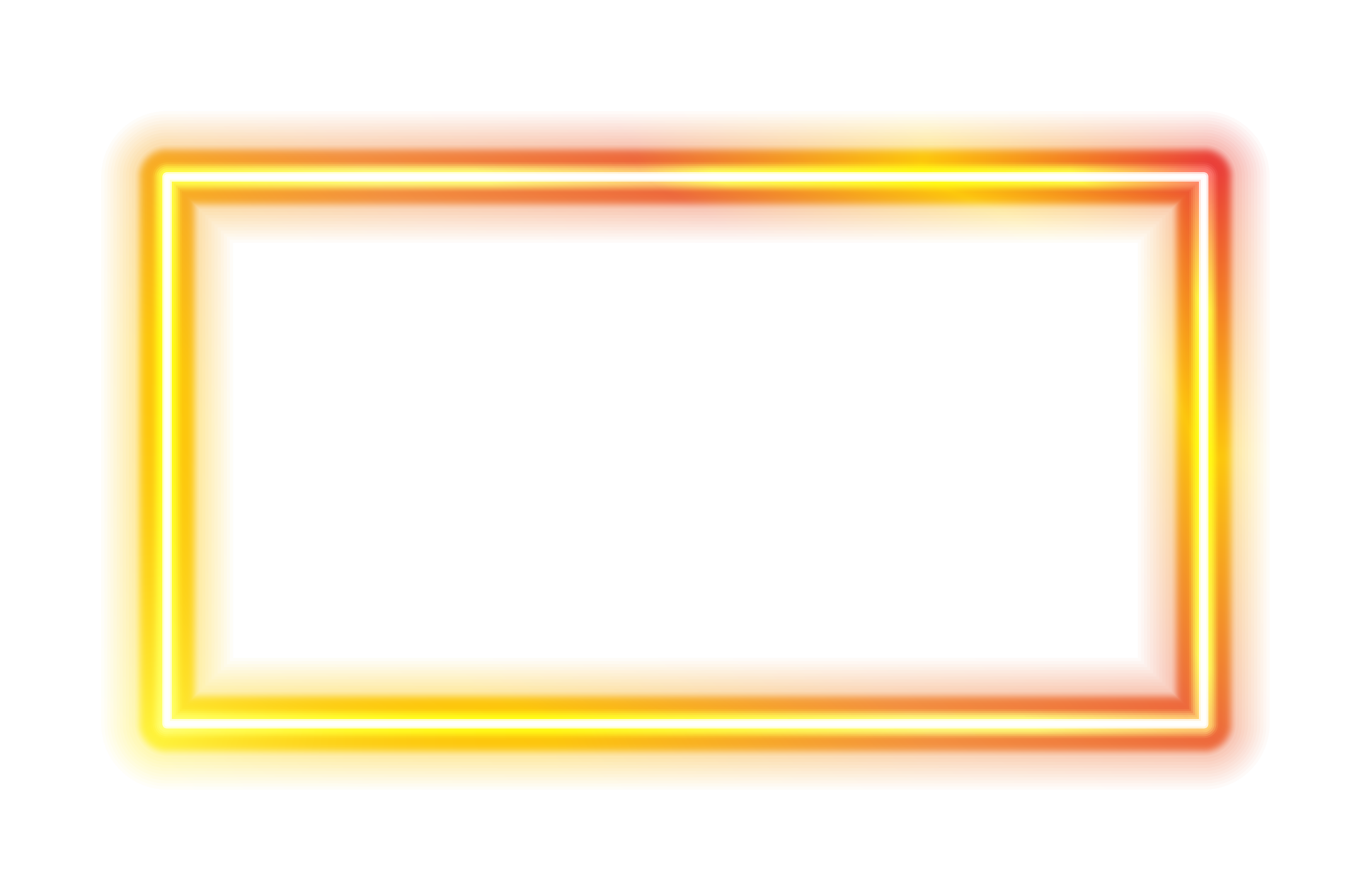 Neon Frame Png Picture (olive, black, gold)