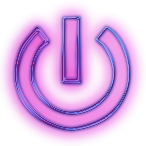 Neon Light Transparent Png (white, purple, purplish red)