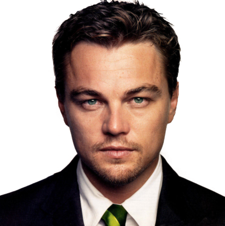 Leonardo Dicaprio Png Clipart (white, black)