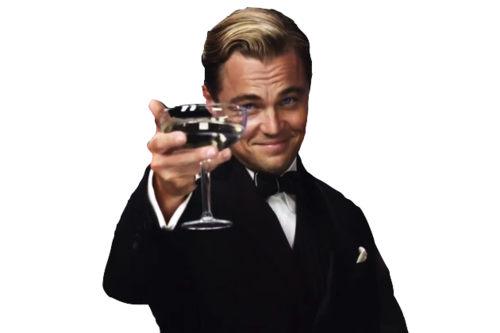 Leonardo Dicaprio Png Free Download (black)