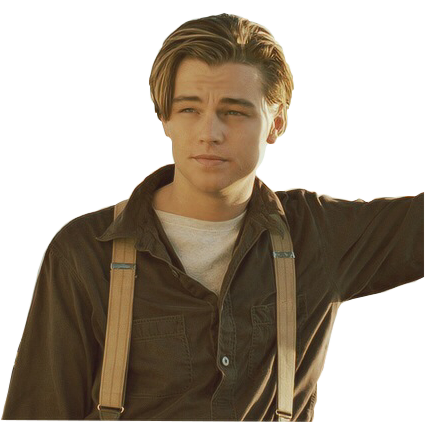 Leonardo Dicaprio Png Transparent Image (white, maroon, black)