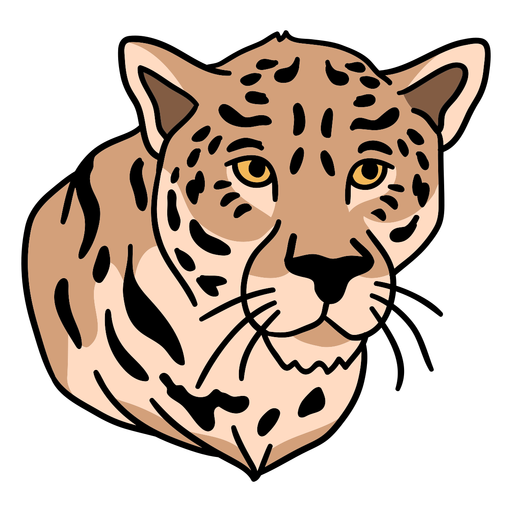 Leopards Png (beige, pink, black, salmon)