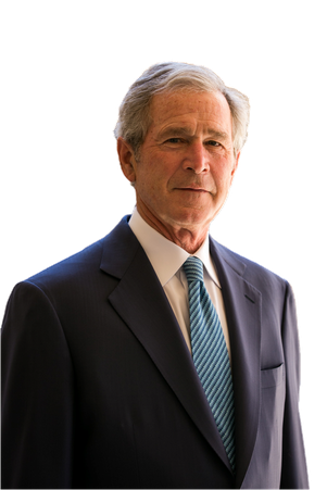 George Bush President Png Photos (black)