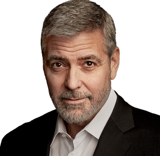 George Clooney Png Free Download (black)