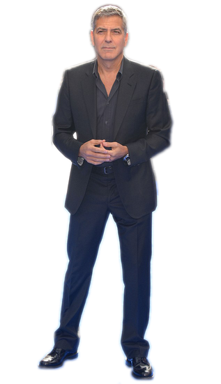 George Clooney Png Hd Isolated (indigo, black)