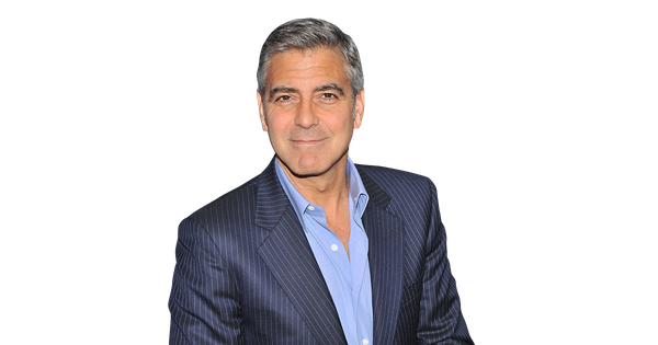 George Clooney Png Pic (indigo, black, gray)