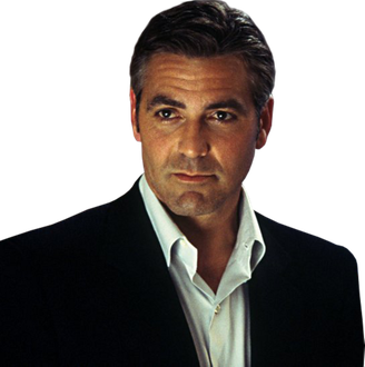 George Clooney Png (black)