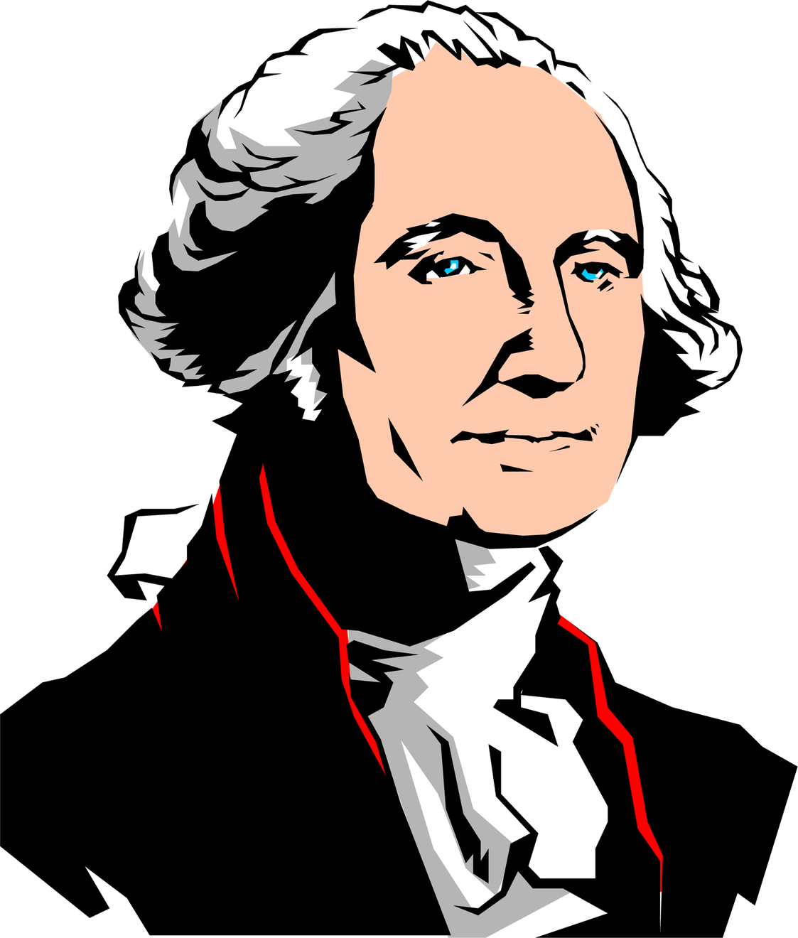 George Washington Png Transparent (black, silver, pink, white)