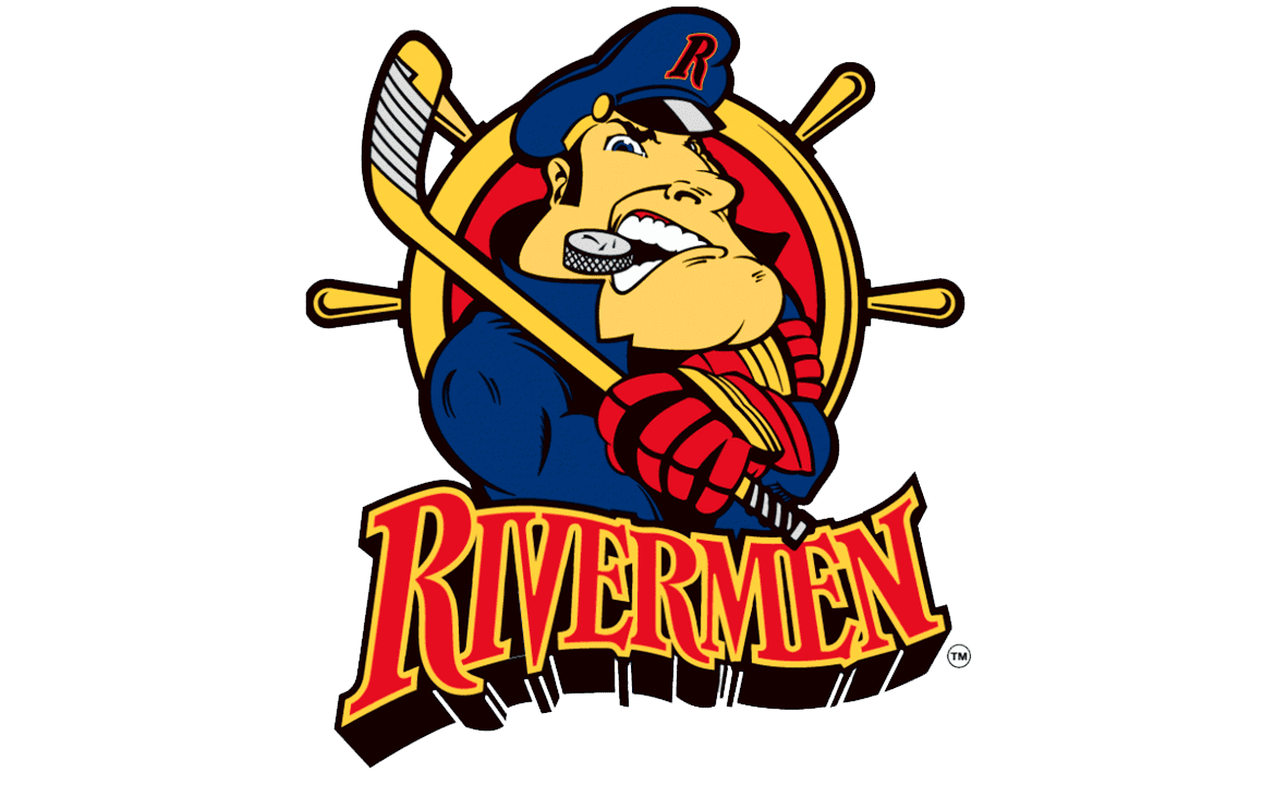 Peoria Rivermen Png Image (gray, black, salmon, navy)