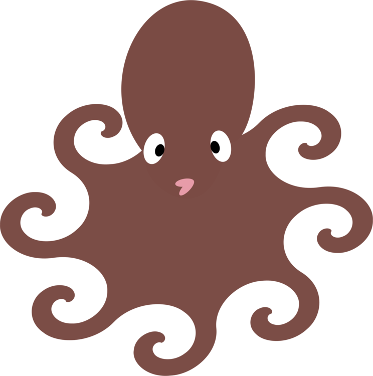 Cephalopod Png Picture (black, gray, white)