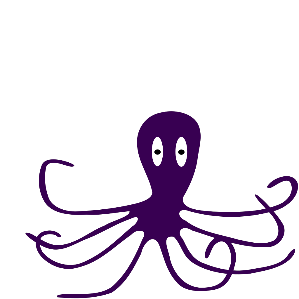 Cephalopod Png Transparent (black, indigo)