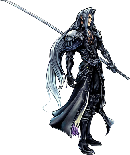 Sephiroth Png Picture (black)