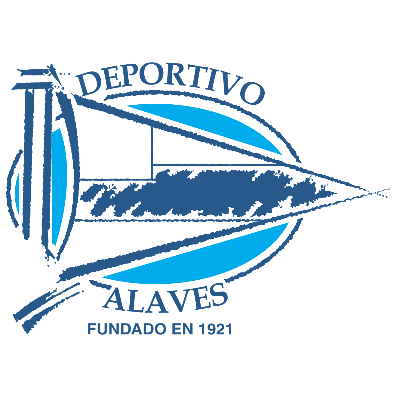 Deportivo Alaves Png (black, greenish blue, white, teal)