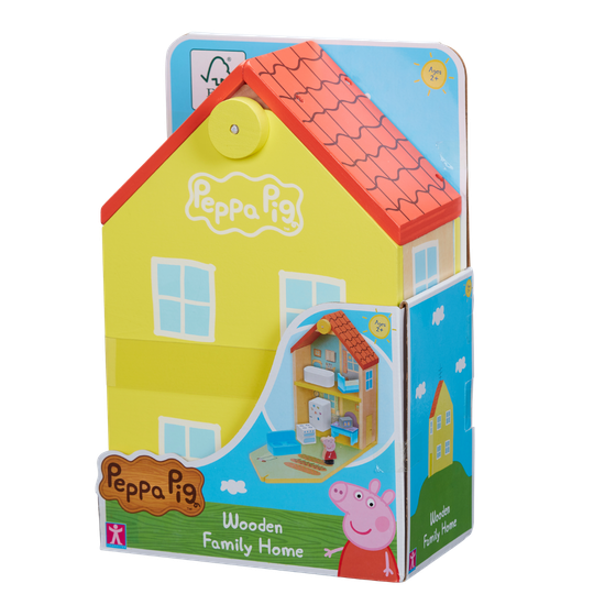 Peppa Pig House Png Hd (salmon, black, gold)