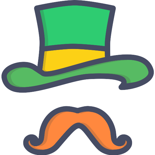 Leprechaun Hat Png Picture (gray, indigo, black, teal, salmon)