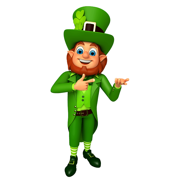 Leprechaun Vector Png Transparent (green, black)