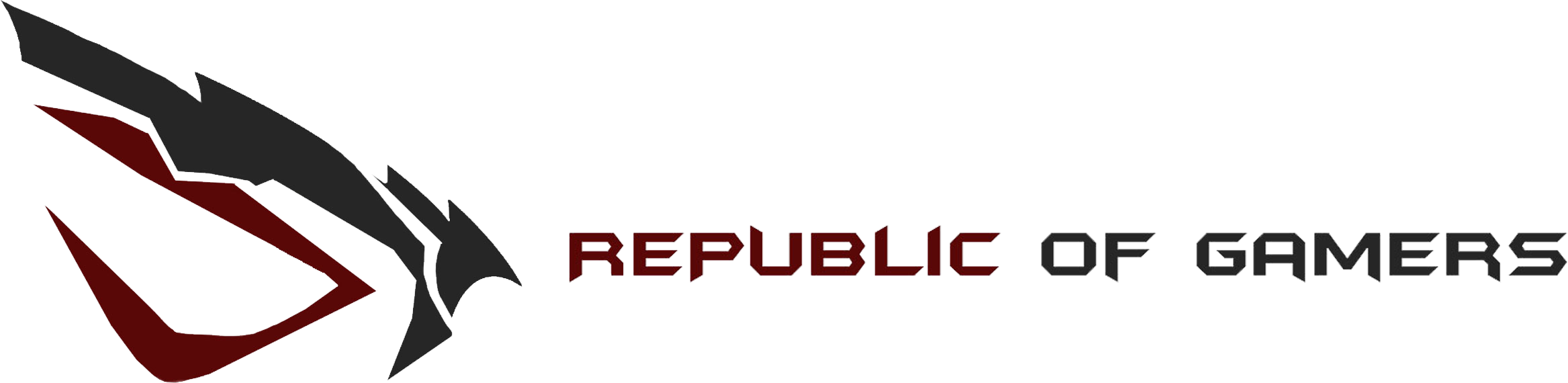 Republic Of Gamers Logo Png Picture (black, white)