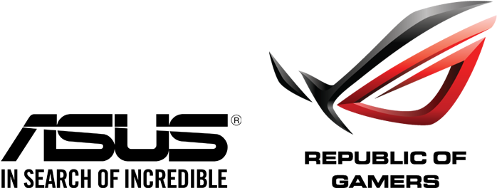 Republic Of Gamers Logo Png Transparent (black)