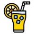 Tequila Sunrise Drink Cocktail Glass Icon Free Transparent Png Icon Download (gray, gold, black, lavender)