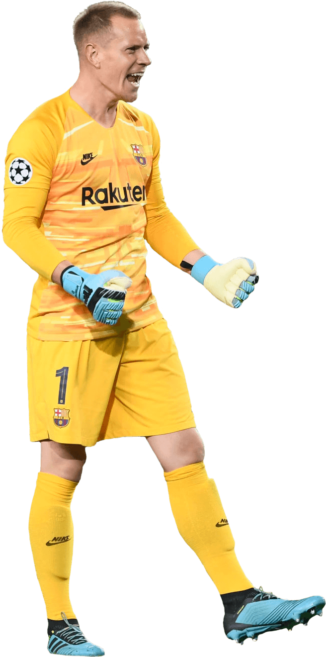 Ter Stegen Png (black, gold)