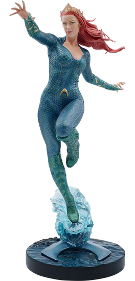 Mera Aquaman Png Isolated Image (black)