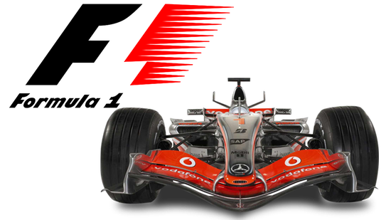 Ferarri Formula 1 Transparent Background (black)