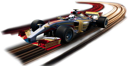 Ferarri Formula 1 Transparent Png (black)