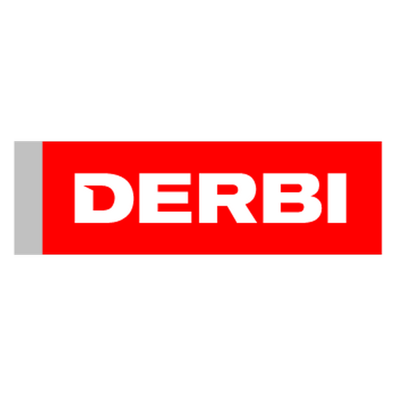 Derbi Png (black, white, maroon, silver, red)