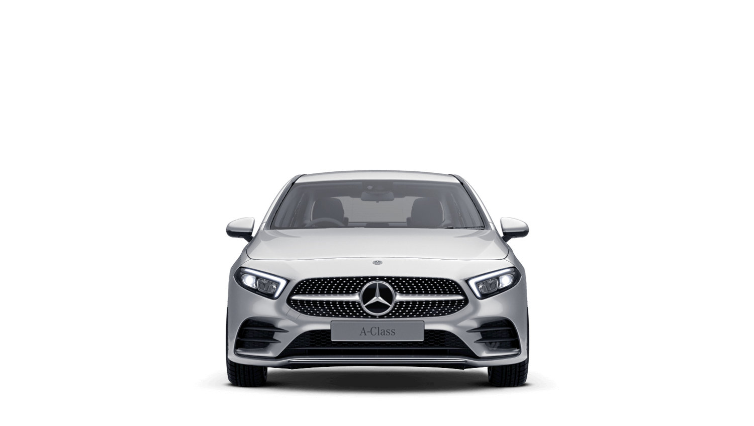 Mercedes A Class Saloon Png File (gray, lavender, black)