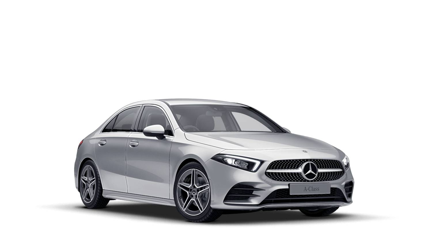 Mercedes A Class Saloon Png Isolated Photo (gray, black)