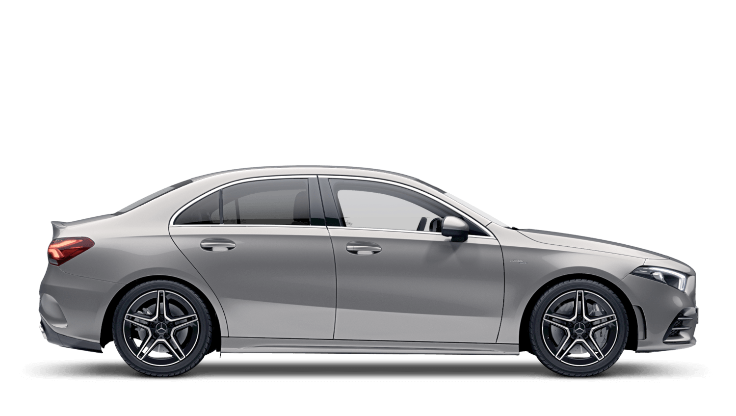 Mercedes A Class Saloon Png (green, gray, black, silver)