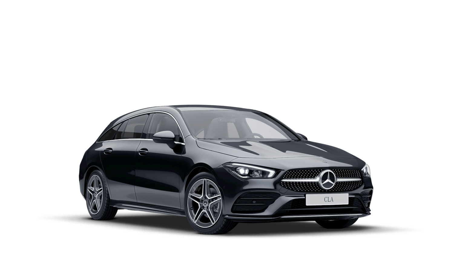 Mercedes Benz Cla Shooting Brake Png Isolated File (gray, black)