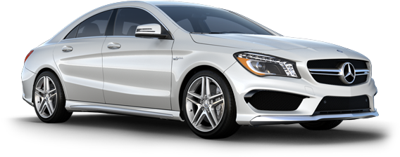 Mercedes Cla Png Isolated Image (silver, black)