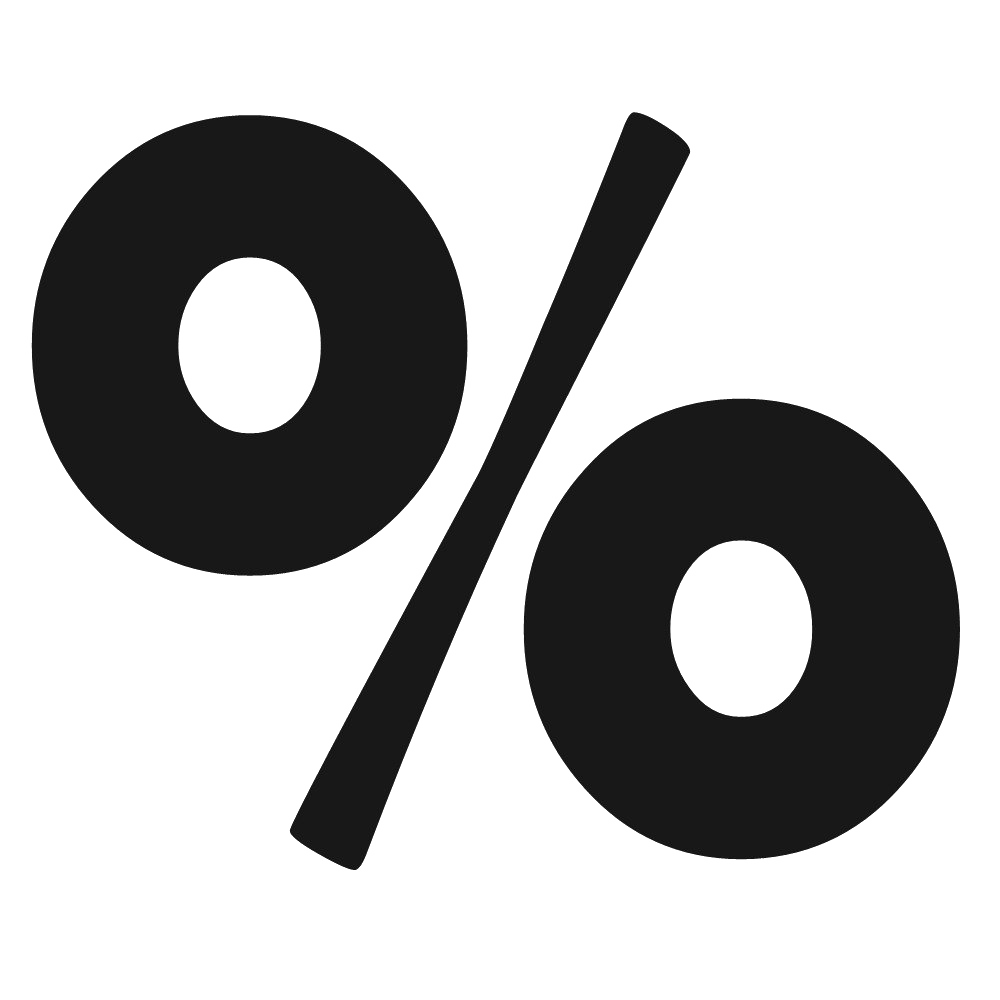 Percent Background Png (white, black)