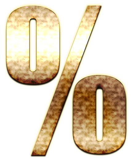 Percent Png Transparent Image (black, white, gray, olive)