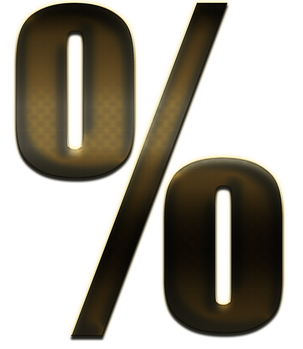 Percent Transparent Background (black, silver, gray)